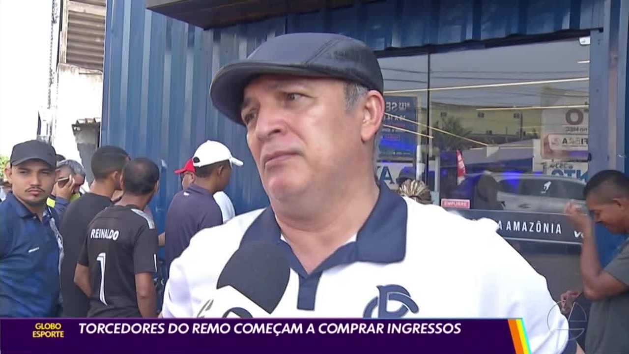 Torcedores do Remo começam a comprar ingresso para estreia no quadragular da Série C