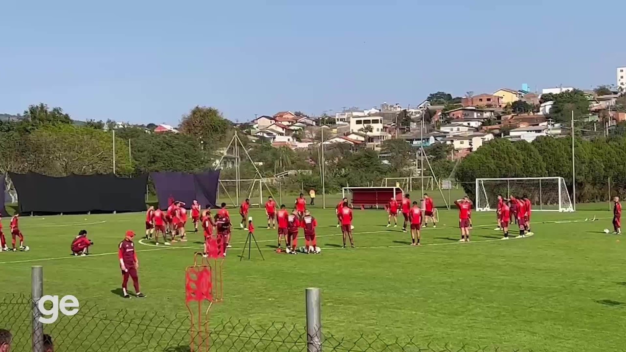 Veja imagens do treino do Inter no CT de Alvorada