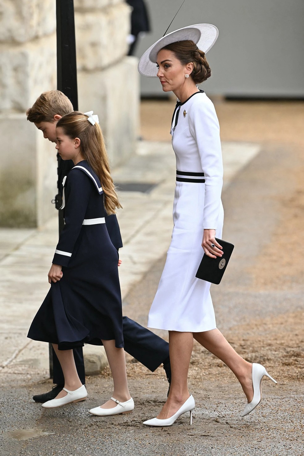 Kate veste Jenny Packham — Foto: Getty Images