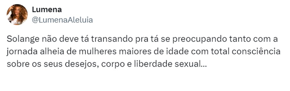 Ex-BBB rebateu críticas sobre cena de sexo explícito — Foto: Reprodução/ Instagram