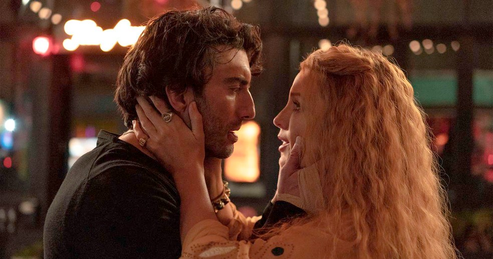 Justin Baldoni e Blake Lively em É Assim que Acaba (2024) — Foto: divulgação