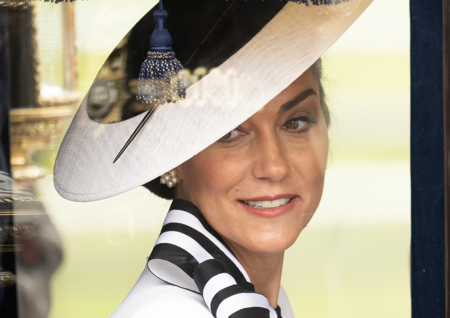 Kate Middleton no Trooping the Colour — após seis meses longe dos holofotes em meio ao tratamento de um câncer