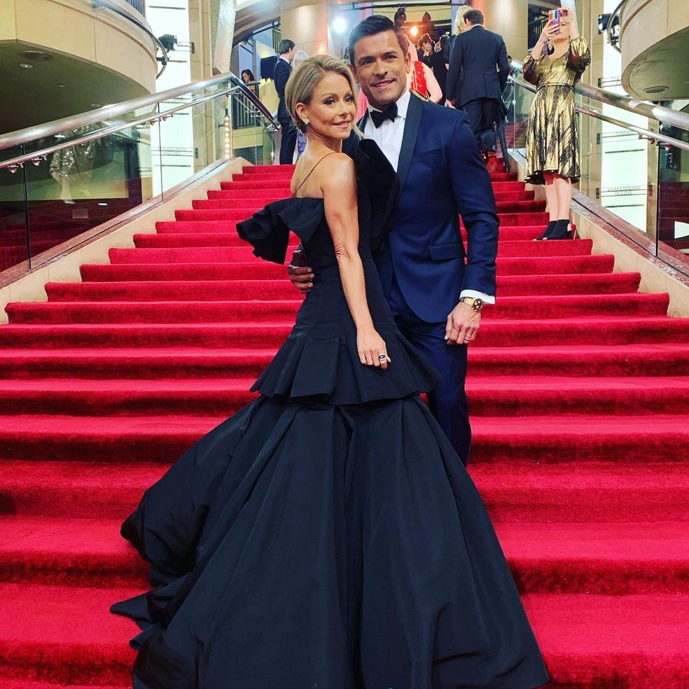 Kelly Ripa e Mark Consuelos — Foto: Reprodução/Instagram