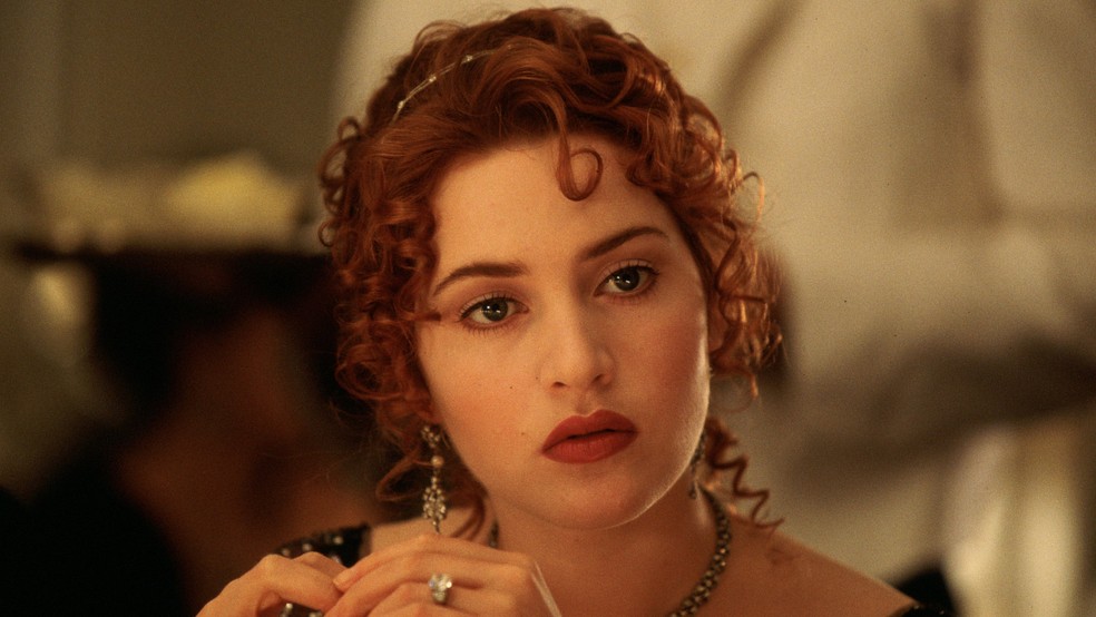 Kate Winslet como Rose DeWitt Bukater em 'Titanic' — Foto: Reprodução