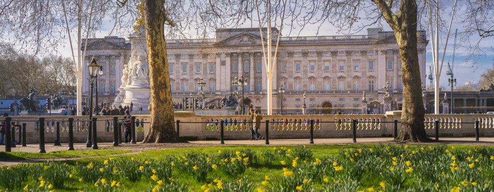 O Palácio de Buckingham — Foto: Divulgação