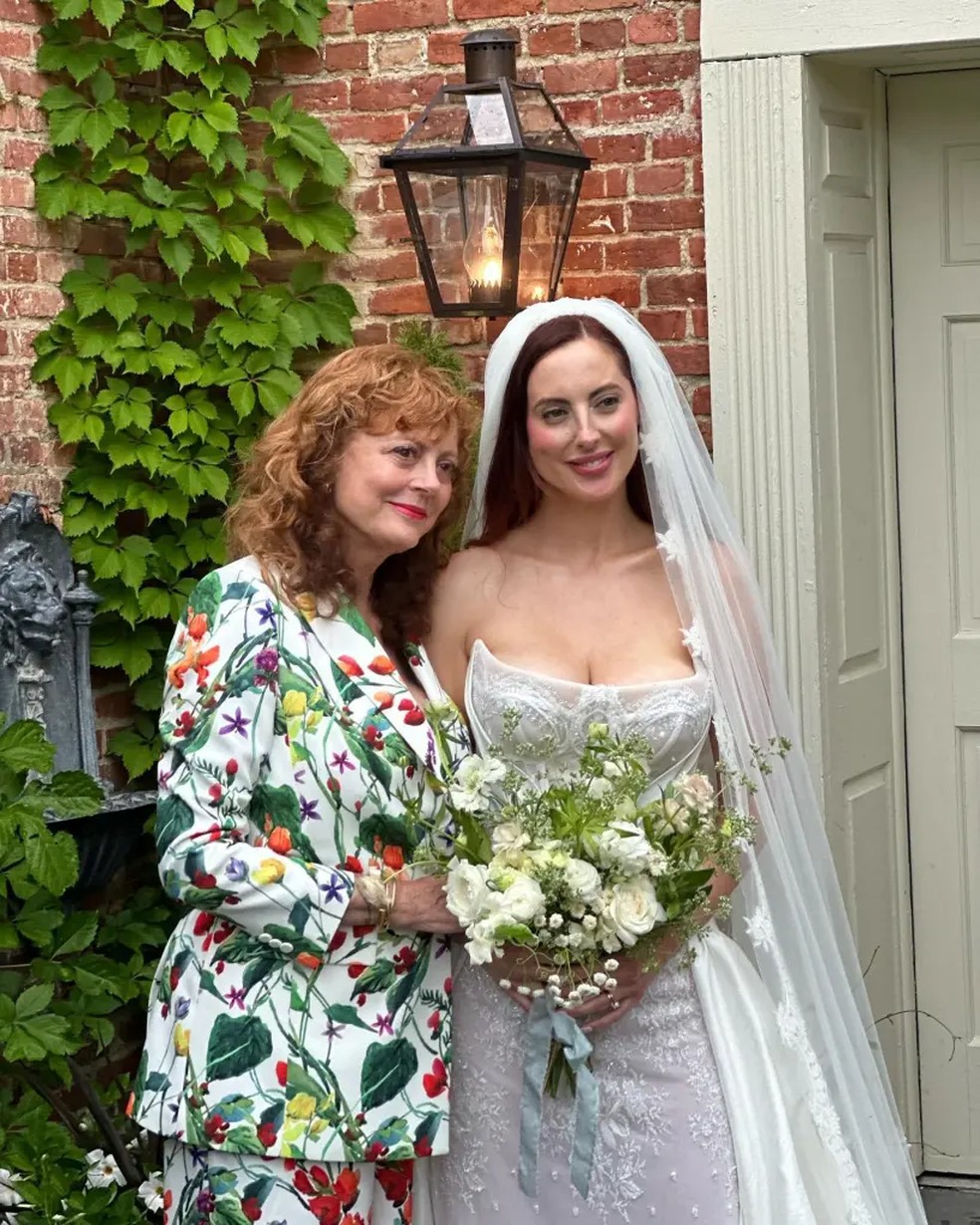 Susan Sarandon e a fila Eva Amurri — Foto: reprodução/instagram