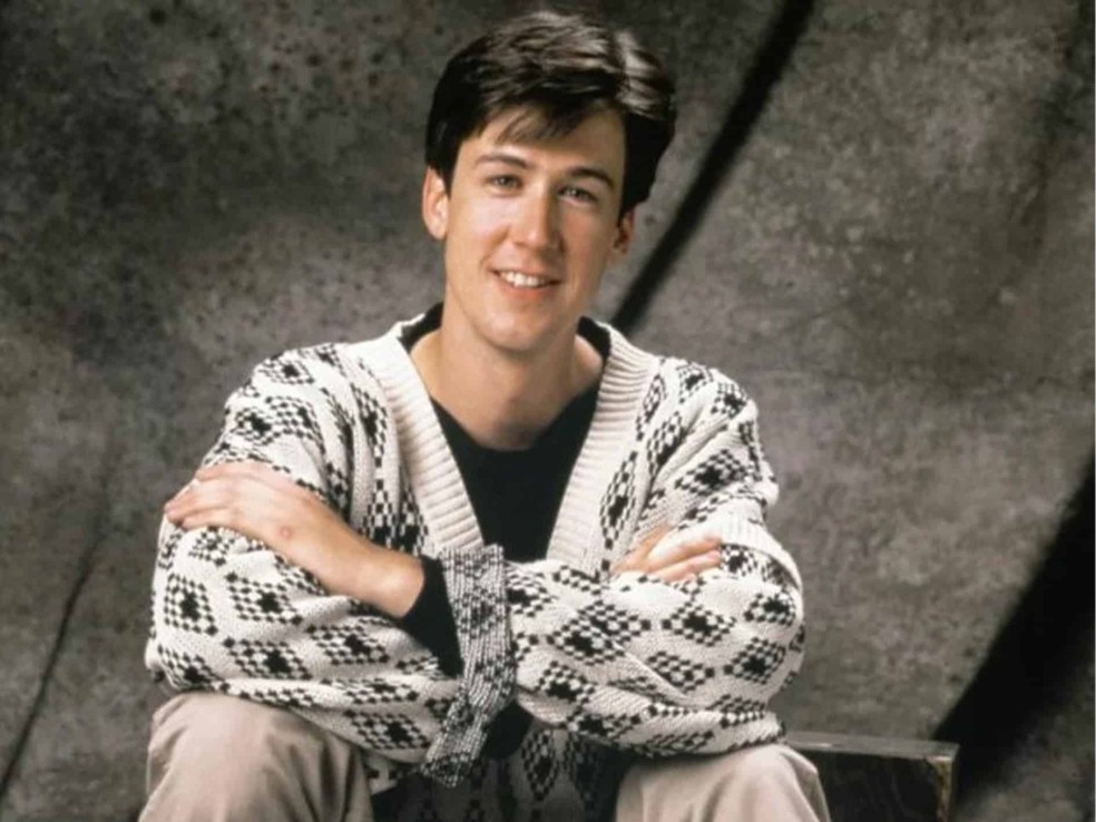 Alan Ruck em ensaio para 'Curtindo a Vida Adoidado' — Foto: Divulgação