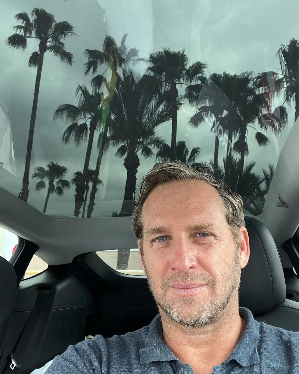 O ator Josh Lucas, em foto publicada no Instagram — Foto: Instagram | @joshlucas