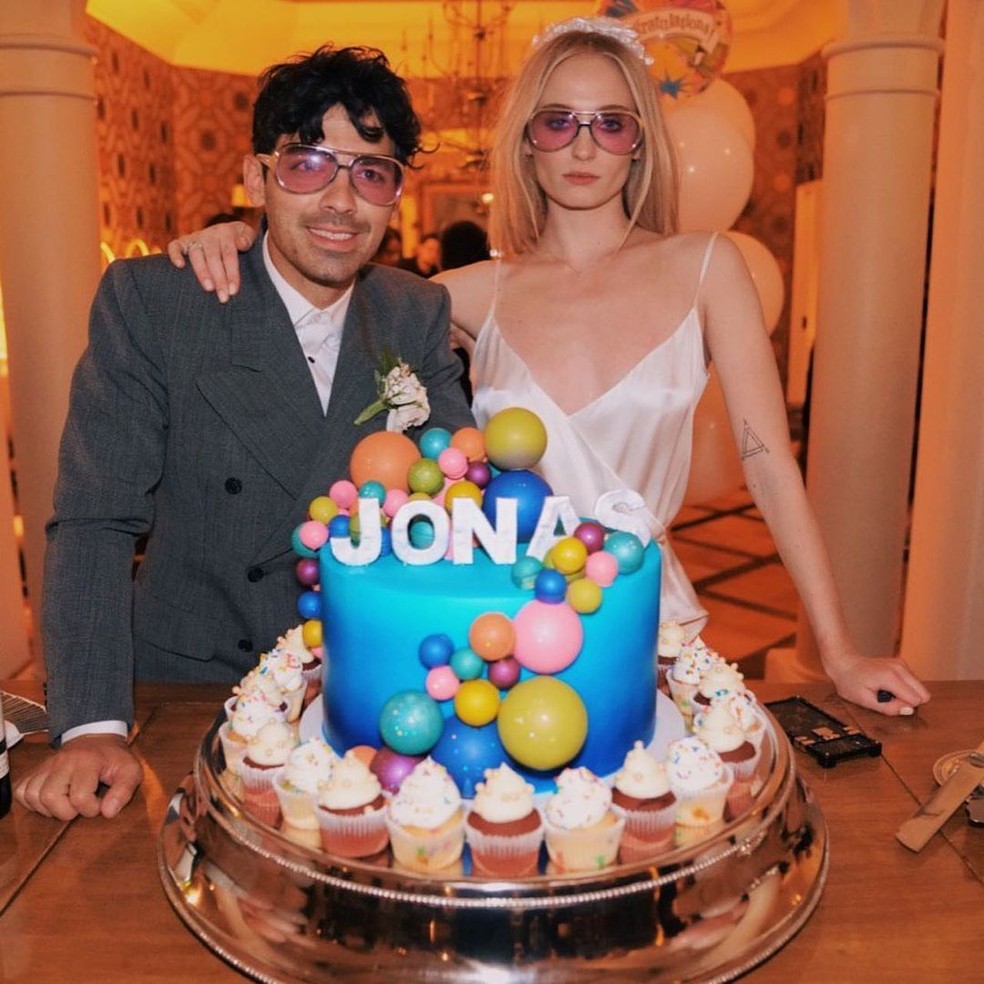 Joe Jonas e Sophie Turner — Foto: Reprodução/Instagram