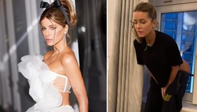 Atriz Kate Beckinsale compartilha vídeo colocando bumbum na janela e explica motivo