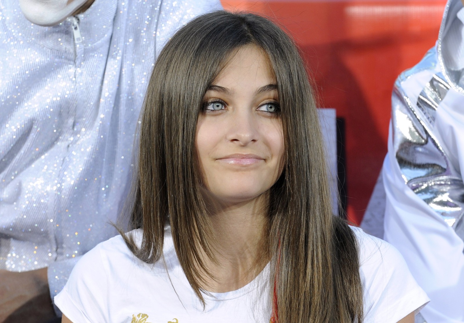 Paris Jackson, filha de Michael Jackson, em 2012, aos 14 anos — Foto: Phil McCarten