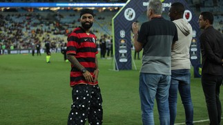 Campeonato Brasileiro 2023 - Jogo entre Vasco da Gama x Flamengo no Maracanã. Gabi. — Foto: Alexandre Cassiano / Agência O Globo