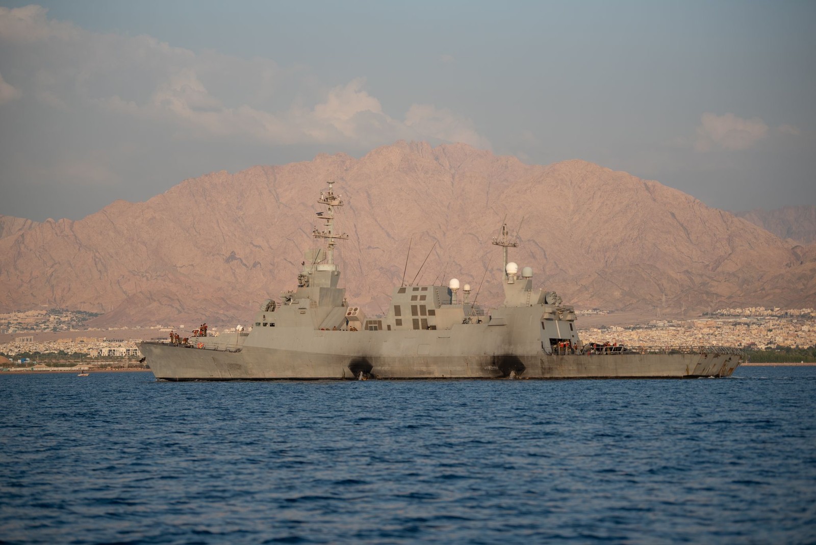 Israel envia navios de guerra ao Mar Vermelho — Foto: Difulgação/IDF