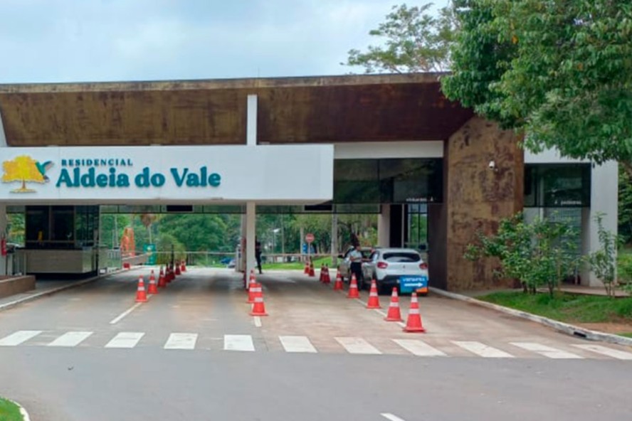 Condomínio Residencial Aldeia do Vale foi assaltado neste sábado