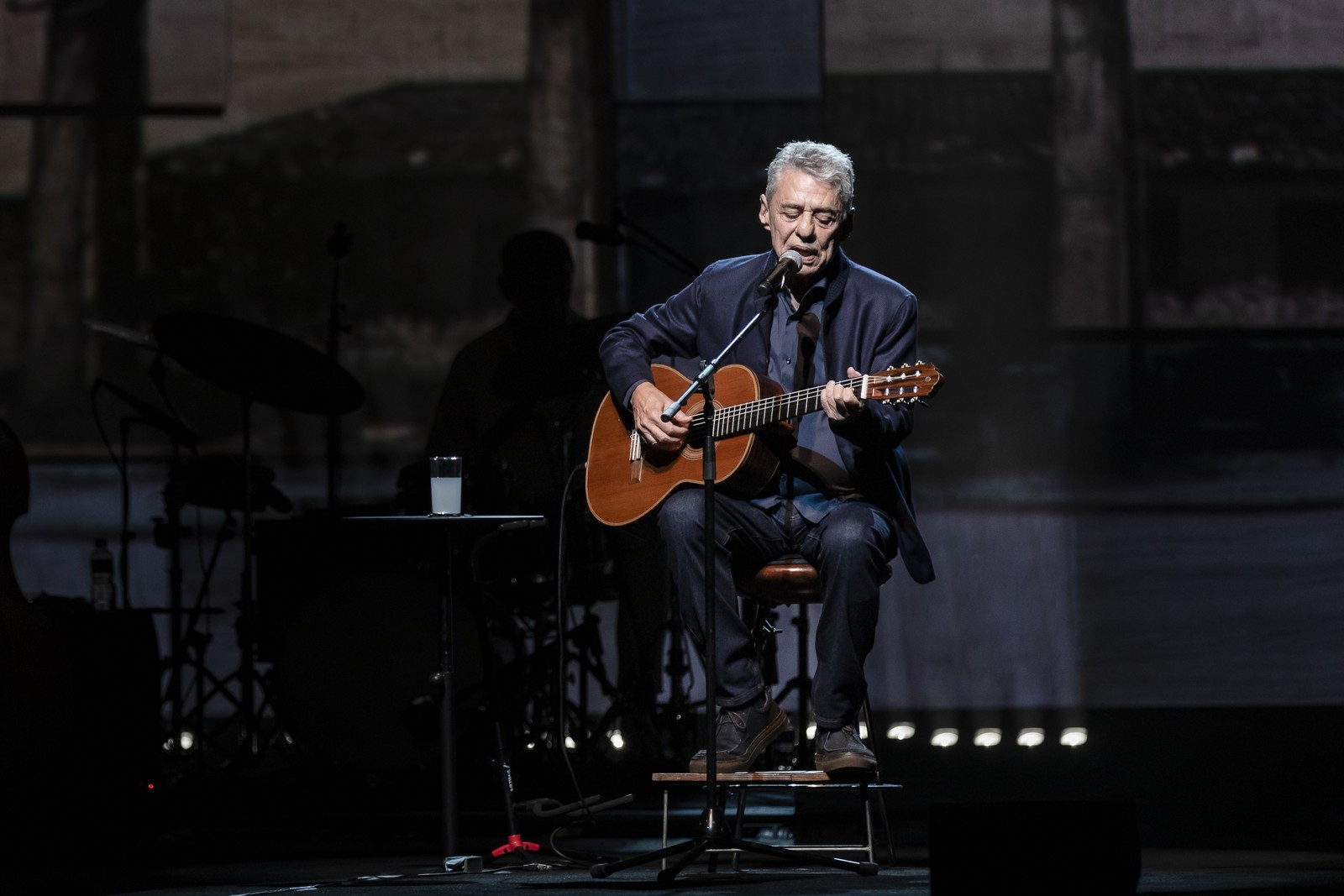 Chico Buarque em turnê "Que tal um samba?" — Foto: Leo Martins