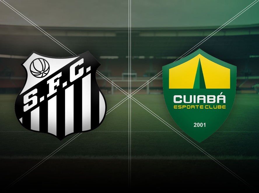 Santos x Cuiabá pela 32ª rodada do Brasileirão