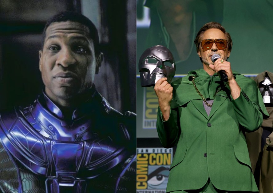 Jonathan Majors lamenta troca de Kang por Doutor Destino, de Robert Downey Jr.