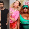 Paula Fernandes e Luan Santana, Anitta e Jojo Todynho - Divulgação e Reprodução/Instagram