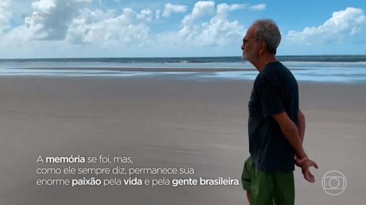 Maurício Kubrusly foi homenageado em reportagem do Fantástico