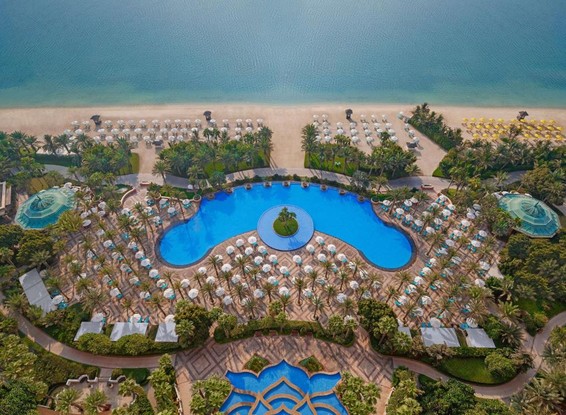 Hotel no qual Virginia Fonseca está hospedada em Dubai