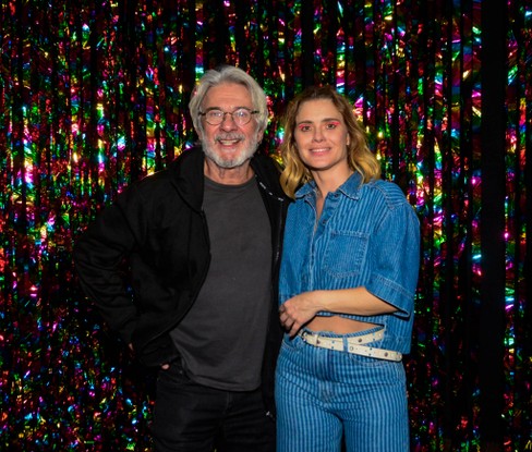 Carolina Dieckmann e Zé Carlos Machado