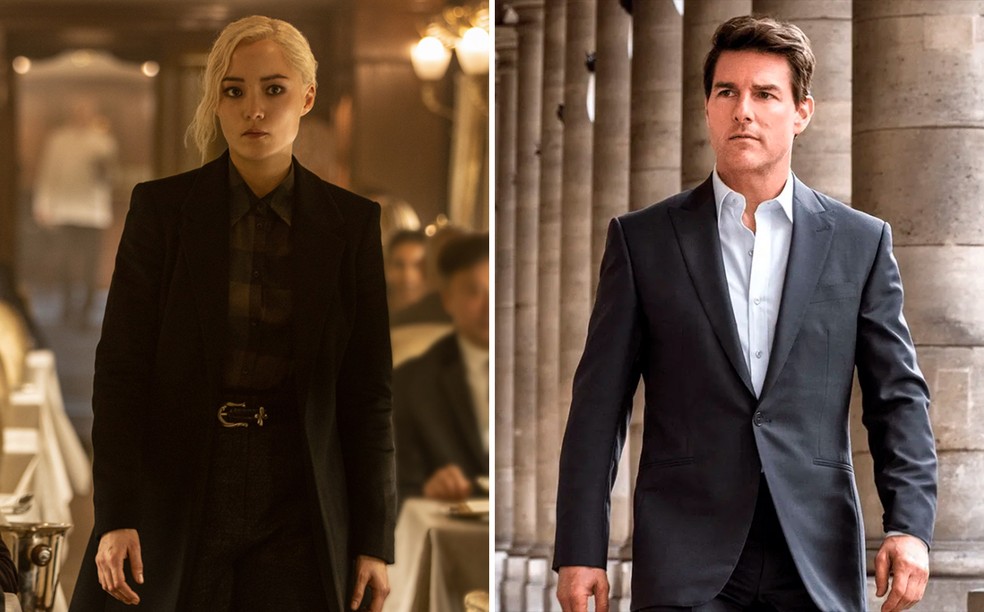 Pom Klementieff e Tom Cruise em 'Missão: Impossível – Acerto De Contas Parte 1' — Foto: Divulgação / Paramount Pictures