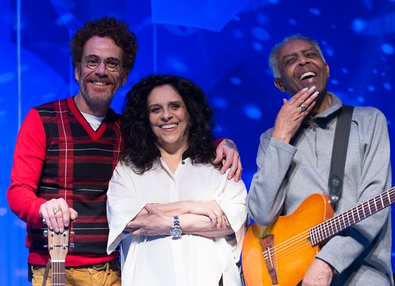 Nando Reis, Gal Costa e Gilberto Gil, 2017