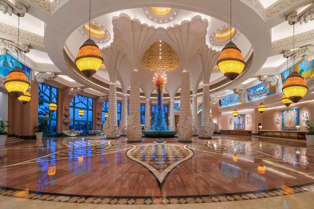 Hotel no qual Virginia Fonseca está hospedada em Dubai
