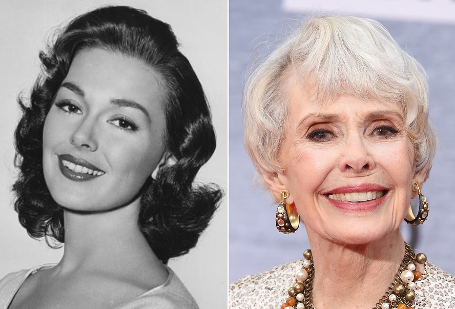 Barbara Rush nos anos 1950 e em 2019