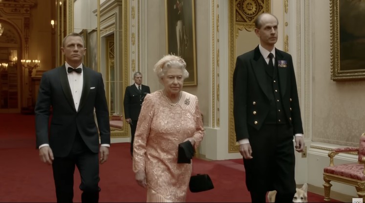 A Rainha Elizabeth II participou da abertura das Olimpíadas de Londres