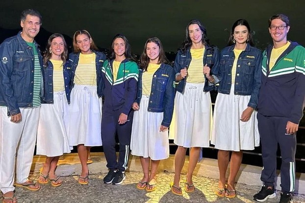 Uniforme abertura Olimpíadas Brasil