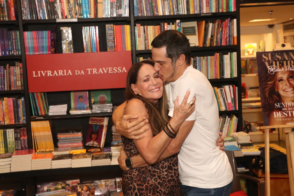 Susana Vieira e Mateus Solano — Foto: Rogérioo Fidalgo/AgNews