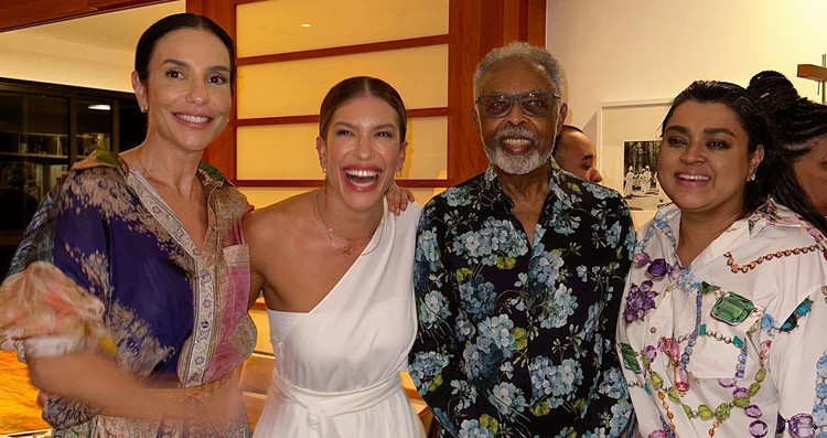 Ivete Sangalo, Lore Improta, Gilberto Gil e Preta Gil