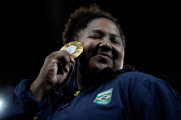 Beatriz Souza é medalha de ouro em Paris 2024