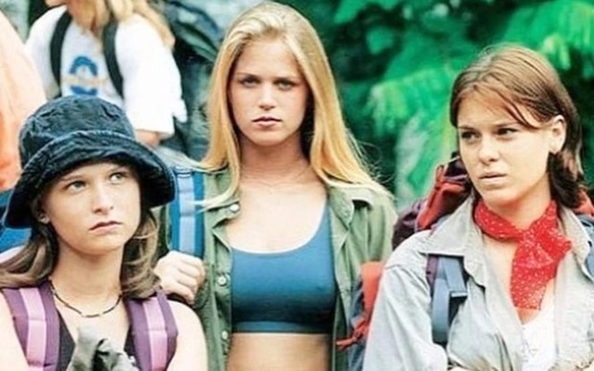 Fernanda Rodrigues, Susana Werner e Carolina Dieckmann em Malhação (1996)