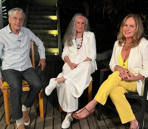 Caetano Veloso, Maria Bethânia e Renata Ceribelli