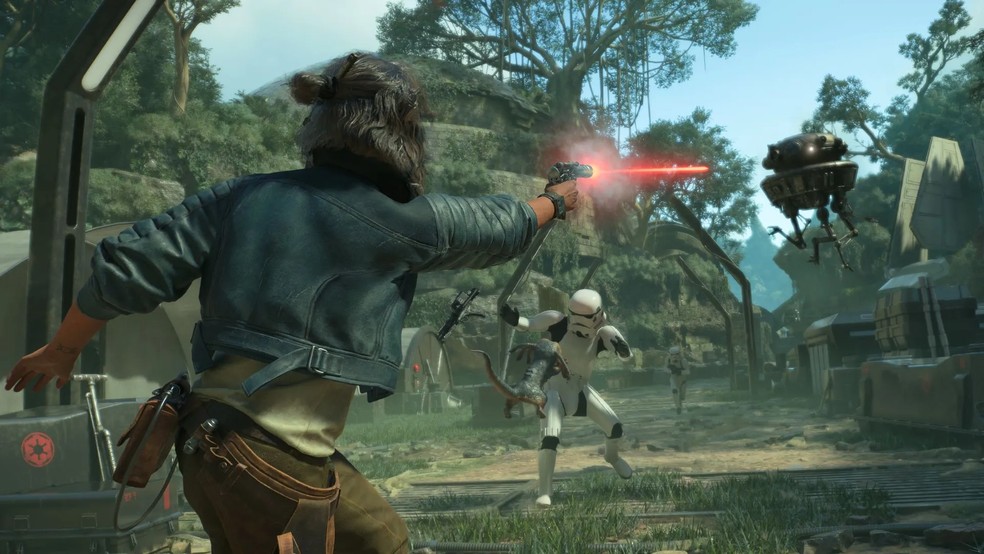 Star Wars Outlaws combina furtividade ou por confrontos diretos — Foto: Divulgação/Ubisoft