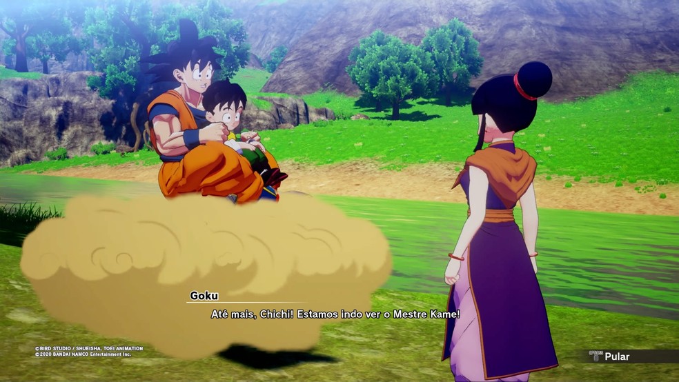 Em Dragon Ball Z: Kakarot jogadores podem revisitar os principais momentos da jornada de Goku e seus amigos — Foto: Reprodução/Felipe Vinha