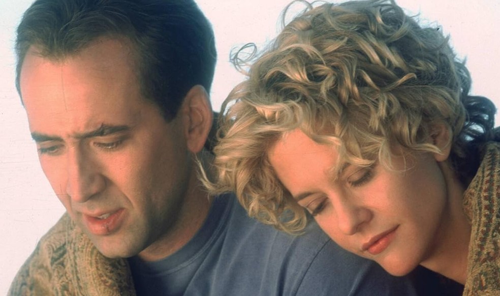 Nicolas Cage e Meg Ryan in Cidade dos Anjos (1998) — Foto: Divulgação/IMDb