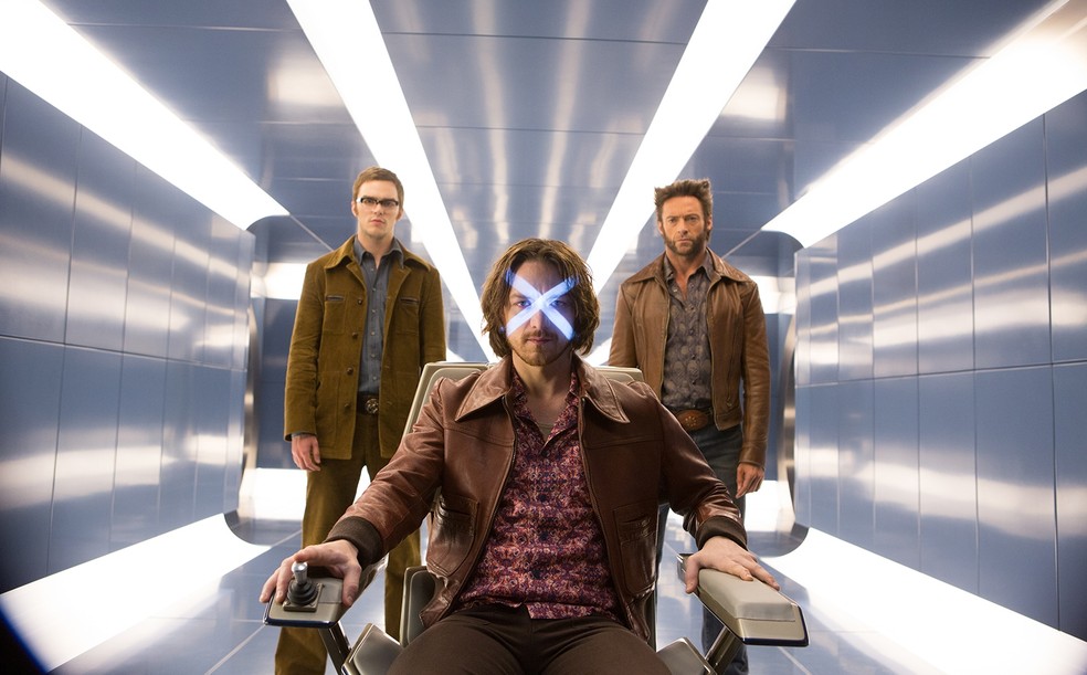 James McAvoy interpreta a versão mais jovem do líder dos X-Men — Foto: Divulgação/Fox