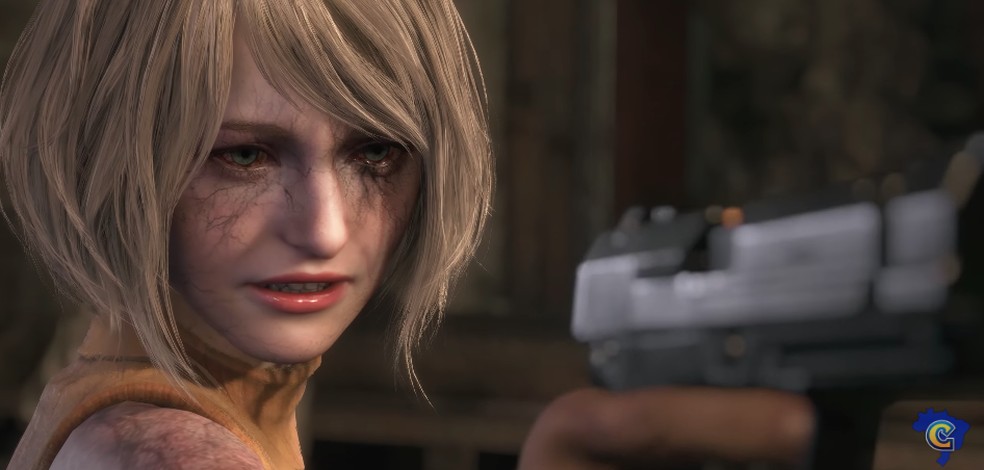 Resident Evil 4 Remake trará novas mecânicas para Ashley e não haverá mais lugares seguros para escondê-la — Foto: Reprodução/YouTube Capcom
