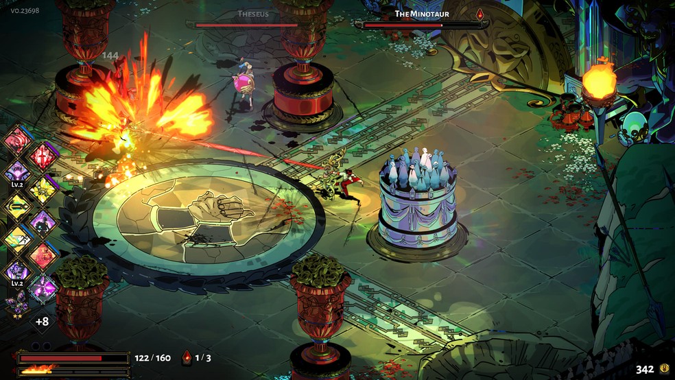 Desafiador, Hades testa a todo momento as habilidades do jogador — Foto: Divulgação/Supergiant Games