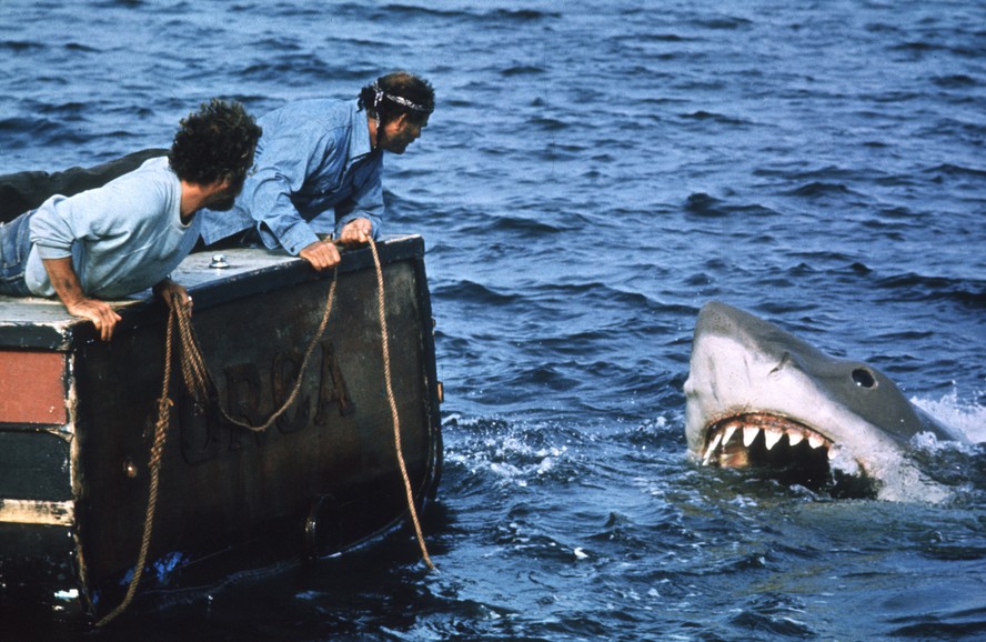 Tubarão (1975), de Steven Spielberg, ganhou 3 estatuetas do Oscar