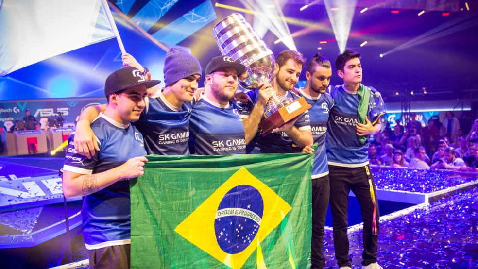 Competições consideradas "Major", como a conquistada pela SK Gaming, são aquelas que contam com os maiores prêmios — Foto: Divulgação/ESL