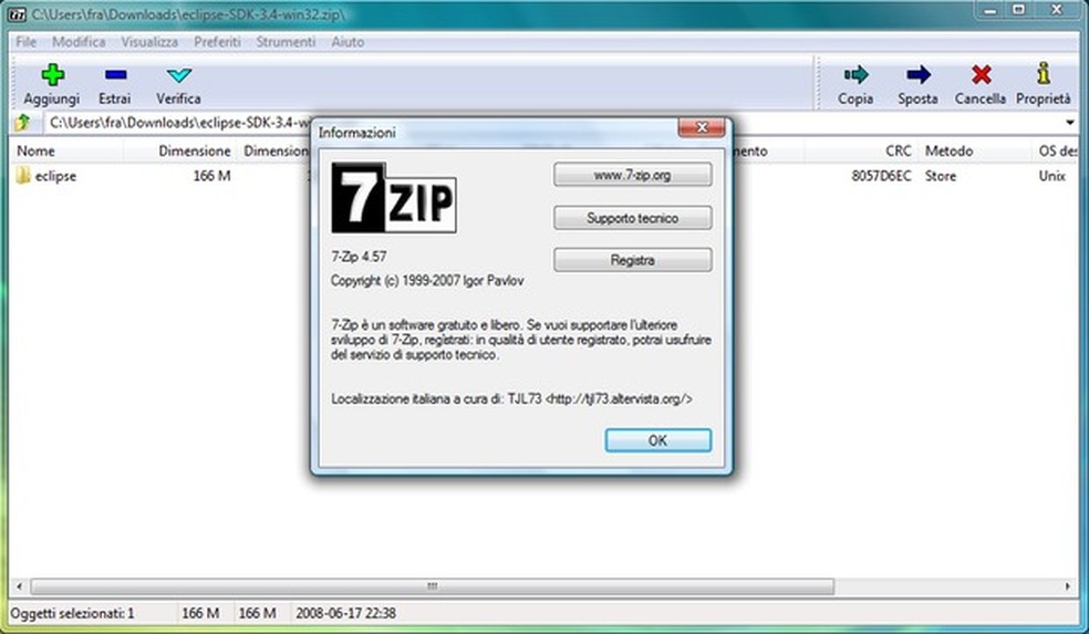 7-zip (Foto: Reprodução) — Foto: TechTudo