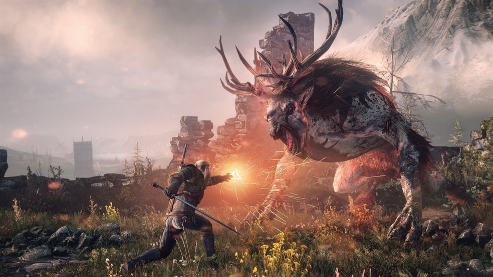 The Witcher 3: Wild Hunt é um RPG de mundo aberto, jogado em terceira pessoa e onde as decisões do jogador são cruciais para a progressão da história — Foto: Divulgação/Xbox