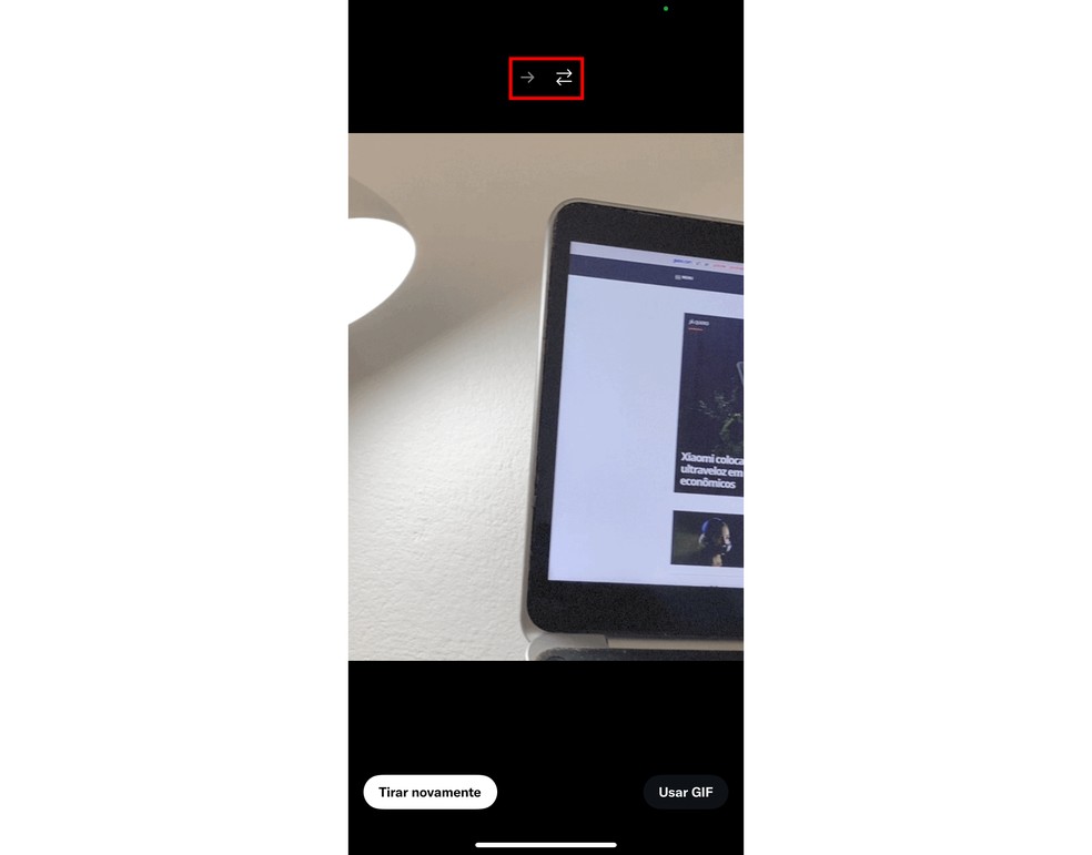 GIF do Twitter pode ter reprodução direta ou "vai-e-volta" — Foto: Reprodução/Rodrigo Fernandes