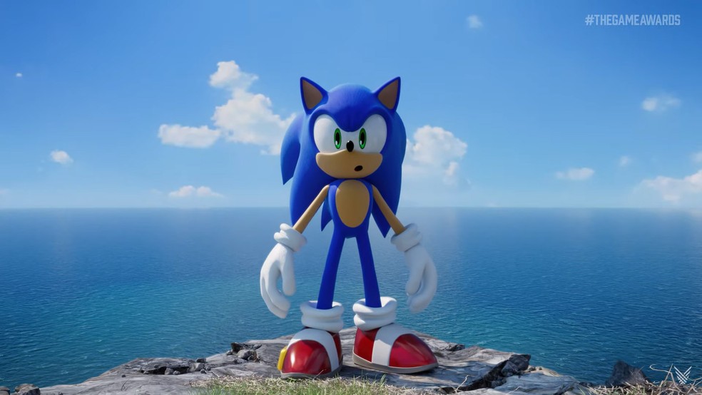 Sonic Frontiers é o nome do novo título do ouriço azul que chega em 2022 — Foto: Reprodução/The Game Awards