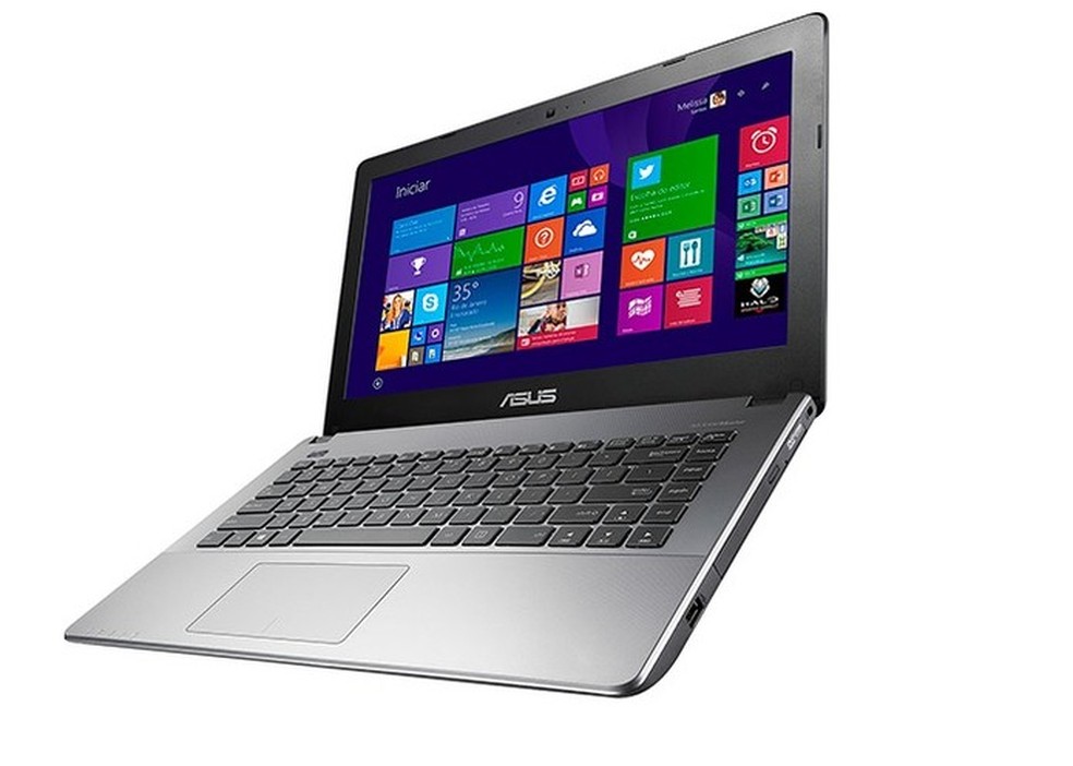 Asus X450LD tem 8GB de memória RAM (Foto: Divulgação/Asus) — Foto: TechTudo