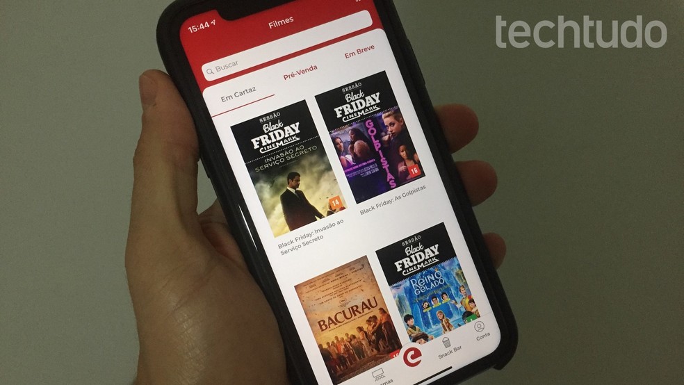 Clientes Vivo têm descontos de 50% em ingressos para sessões de filmes na rede Cinemark — Foto: Helito Beggiora/TechTudo